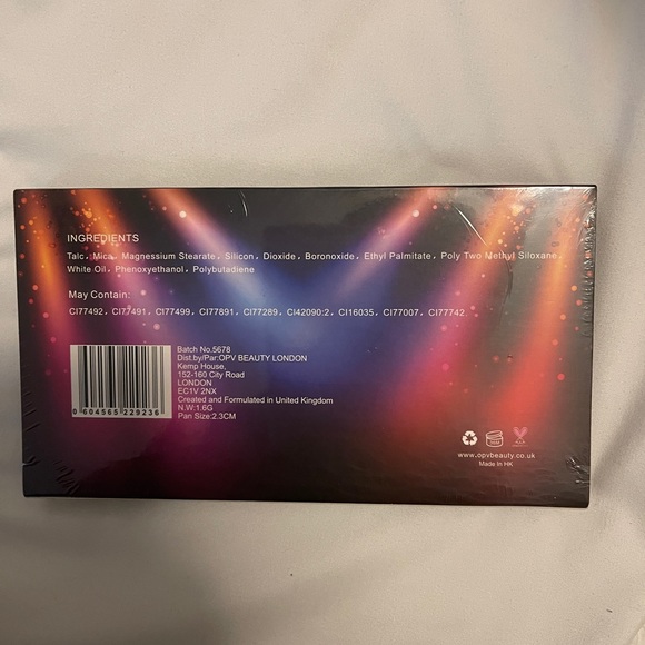 New sealed in box OPV Beauty London Spotlight Eyeshadow Palette - Picture 3 of 3